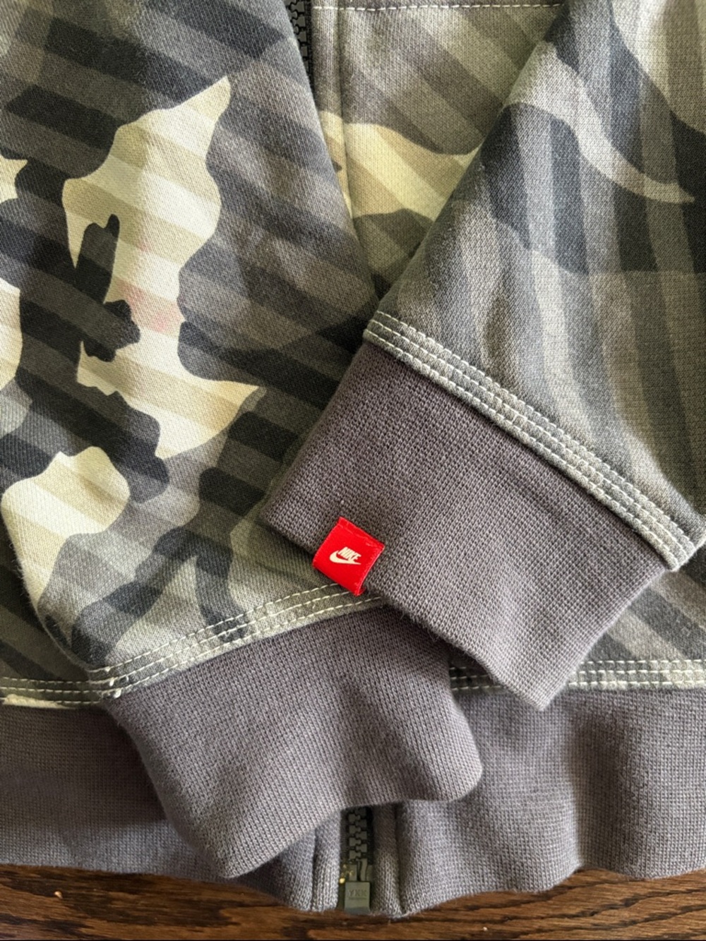 Nike Full Zip Club Hoodie Light Weight Jacket - Picture 5 of 8